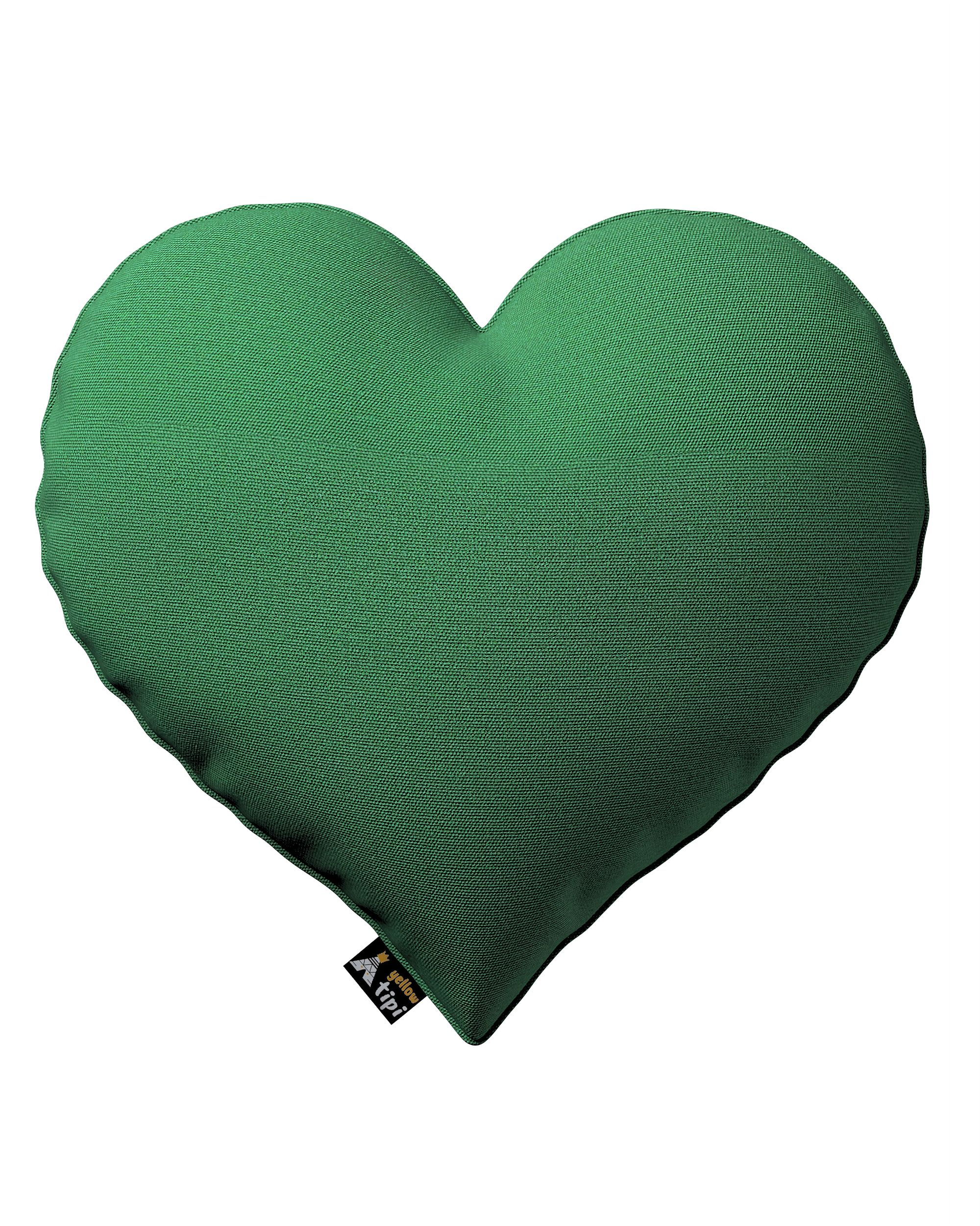 Polštář Heart of Love barva zelená