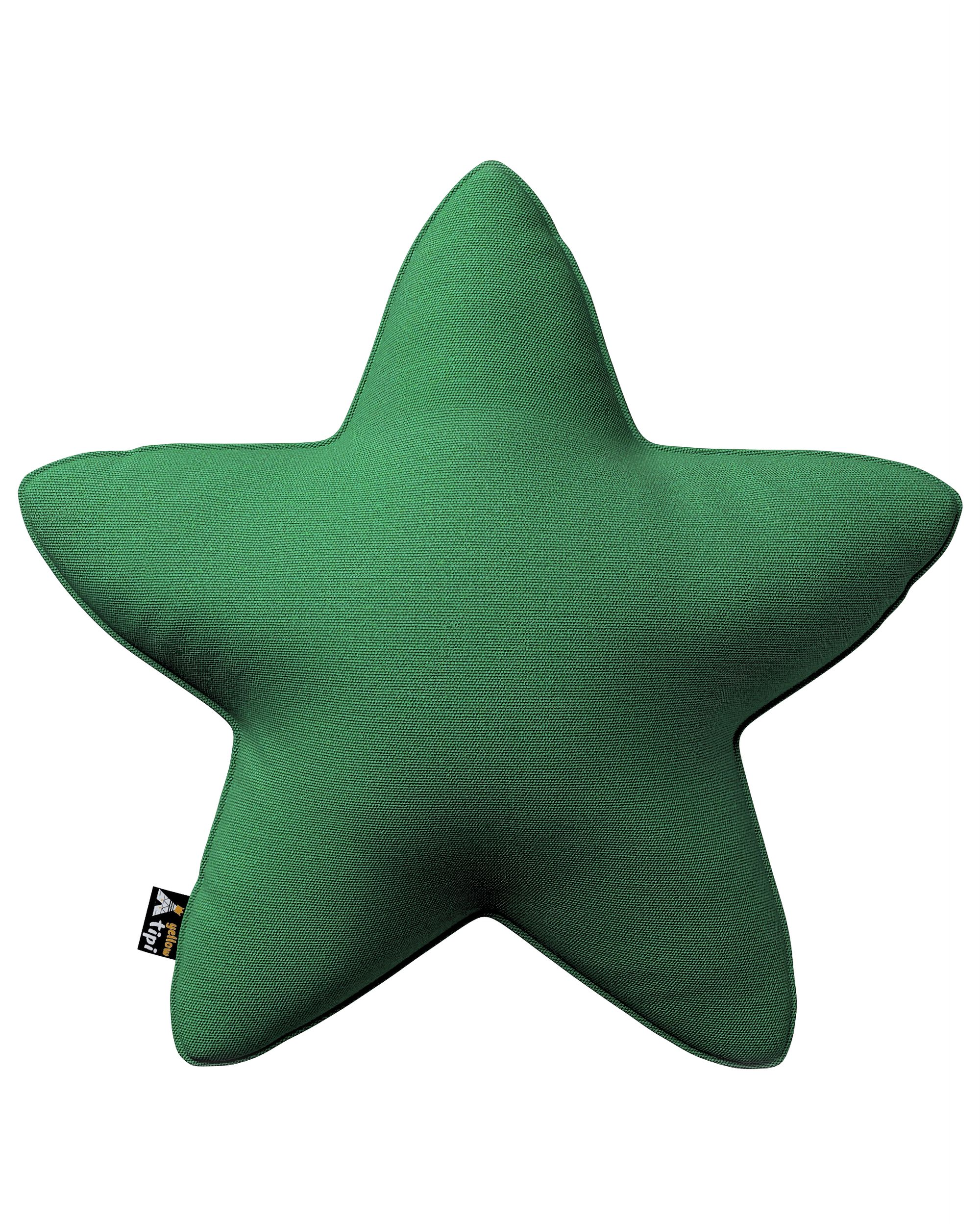 Polštář Lucky Star barva zelená