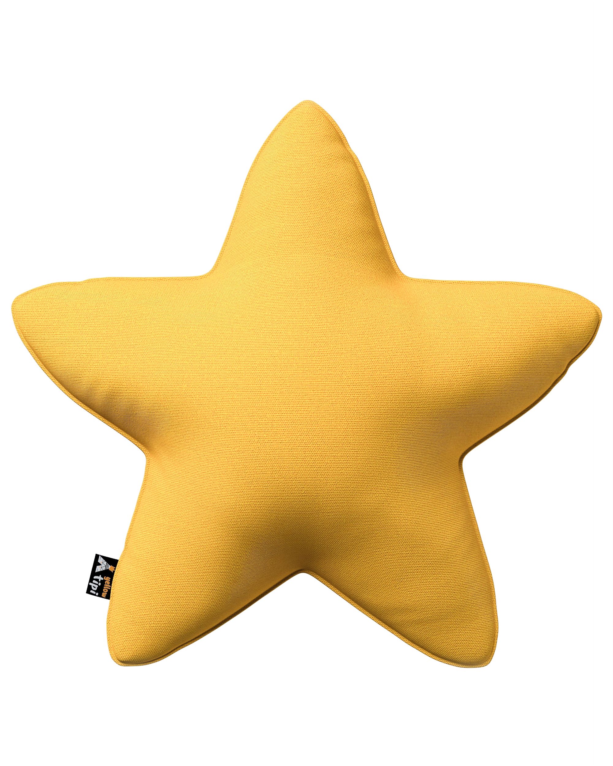 Polštář Lucky Star barva žlutá