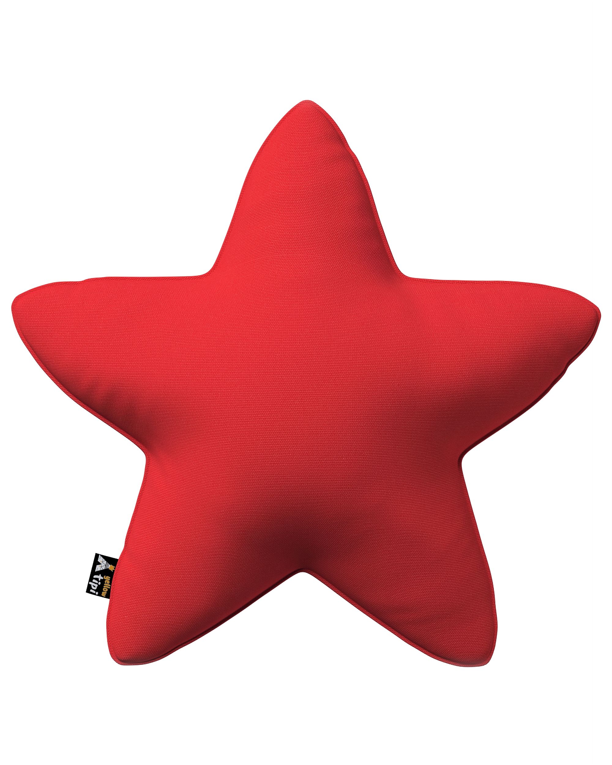 Polštář Lucky Star barva červená