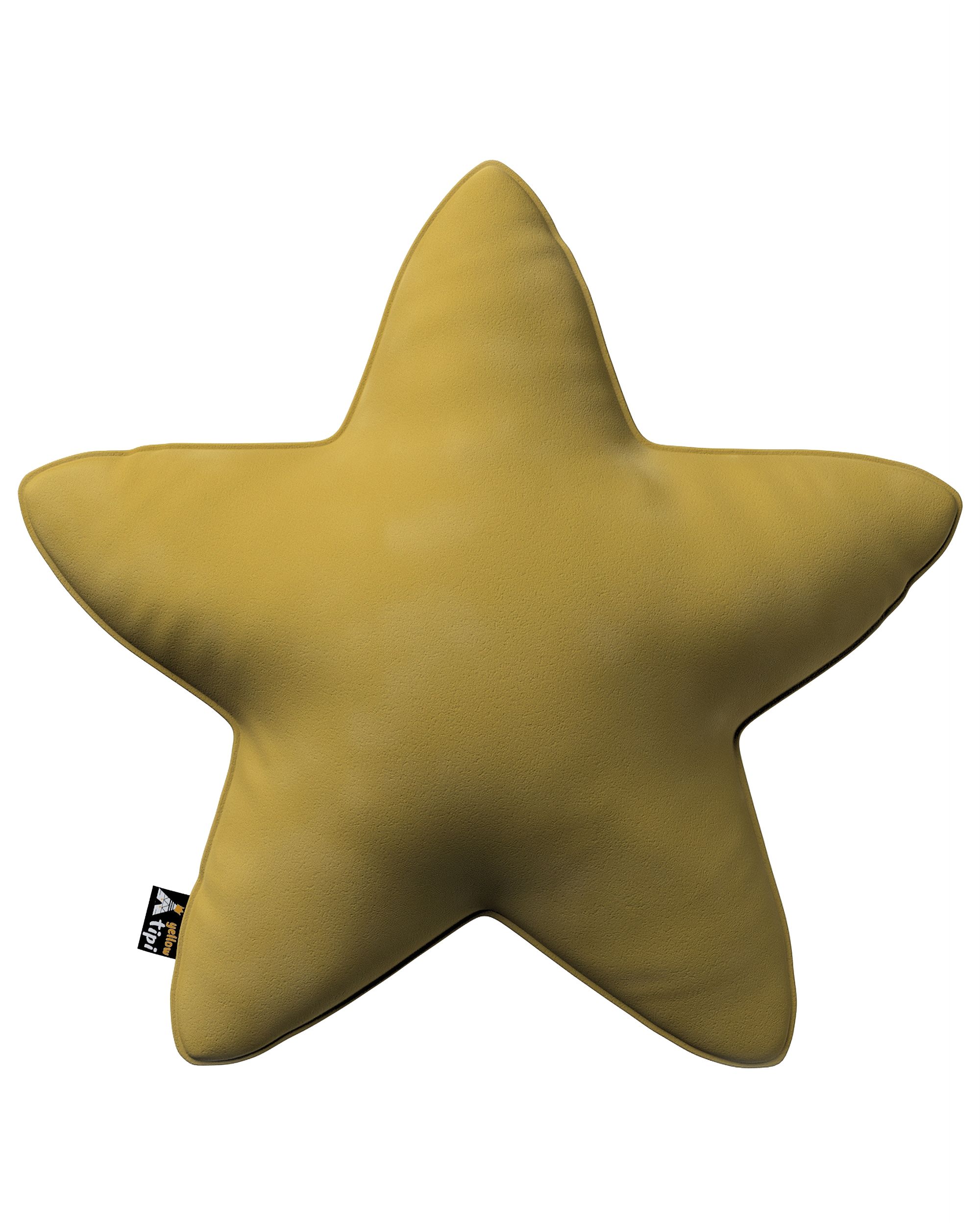 Polštář Lucky Star barva zelená látka lesklé, sametová
