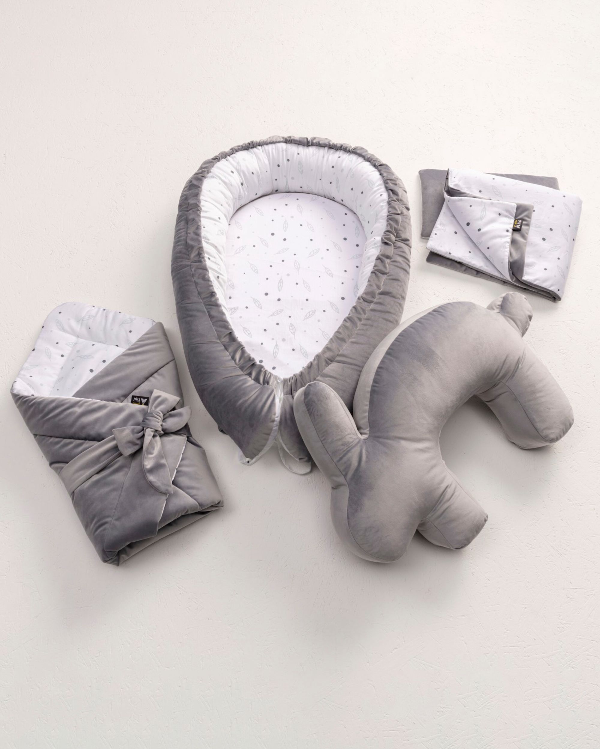 Rychlozavinovačka Velvet Nest Premium gray (hover)