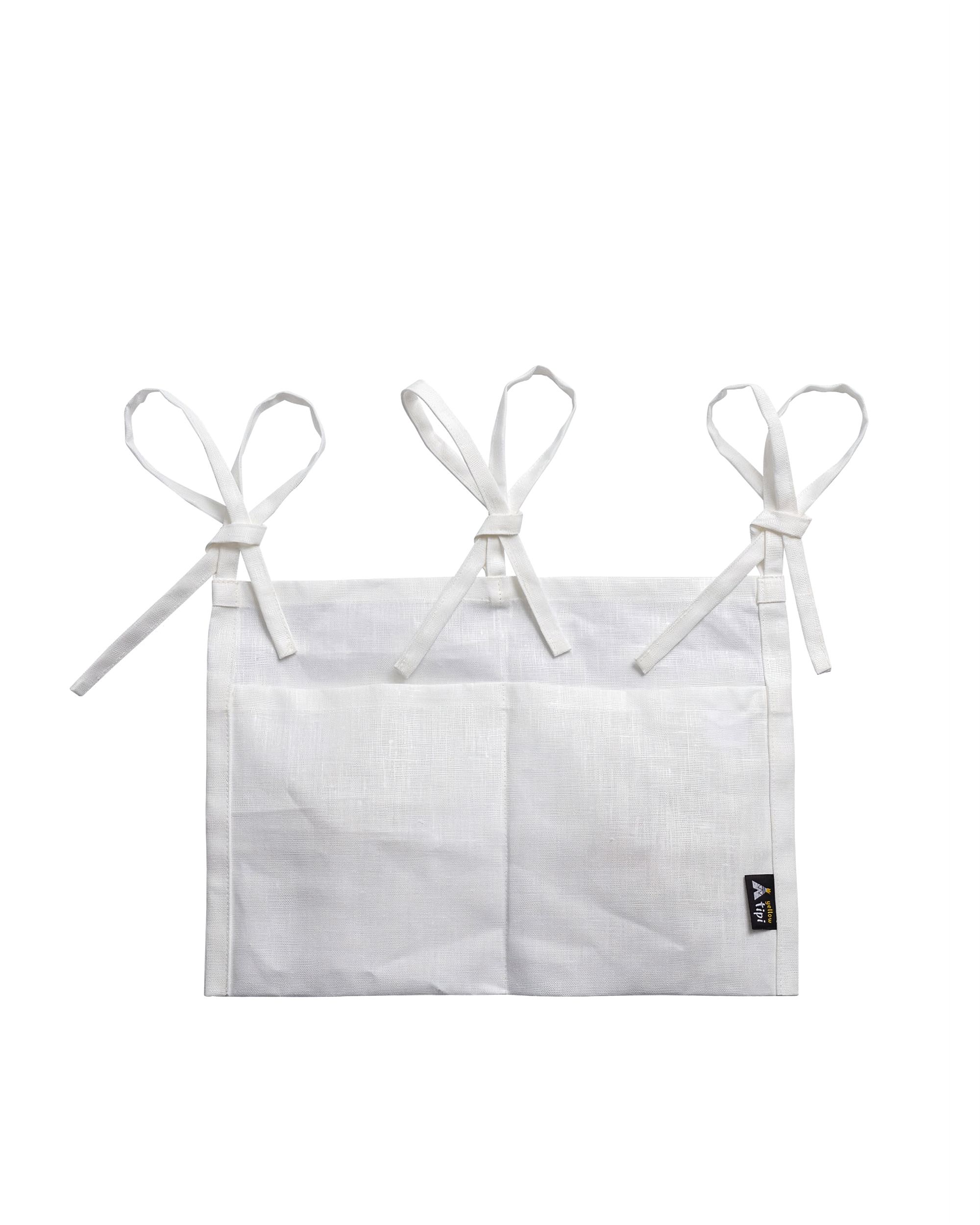 Kapsář na postýlku Linen White