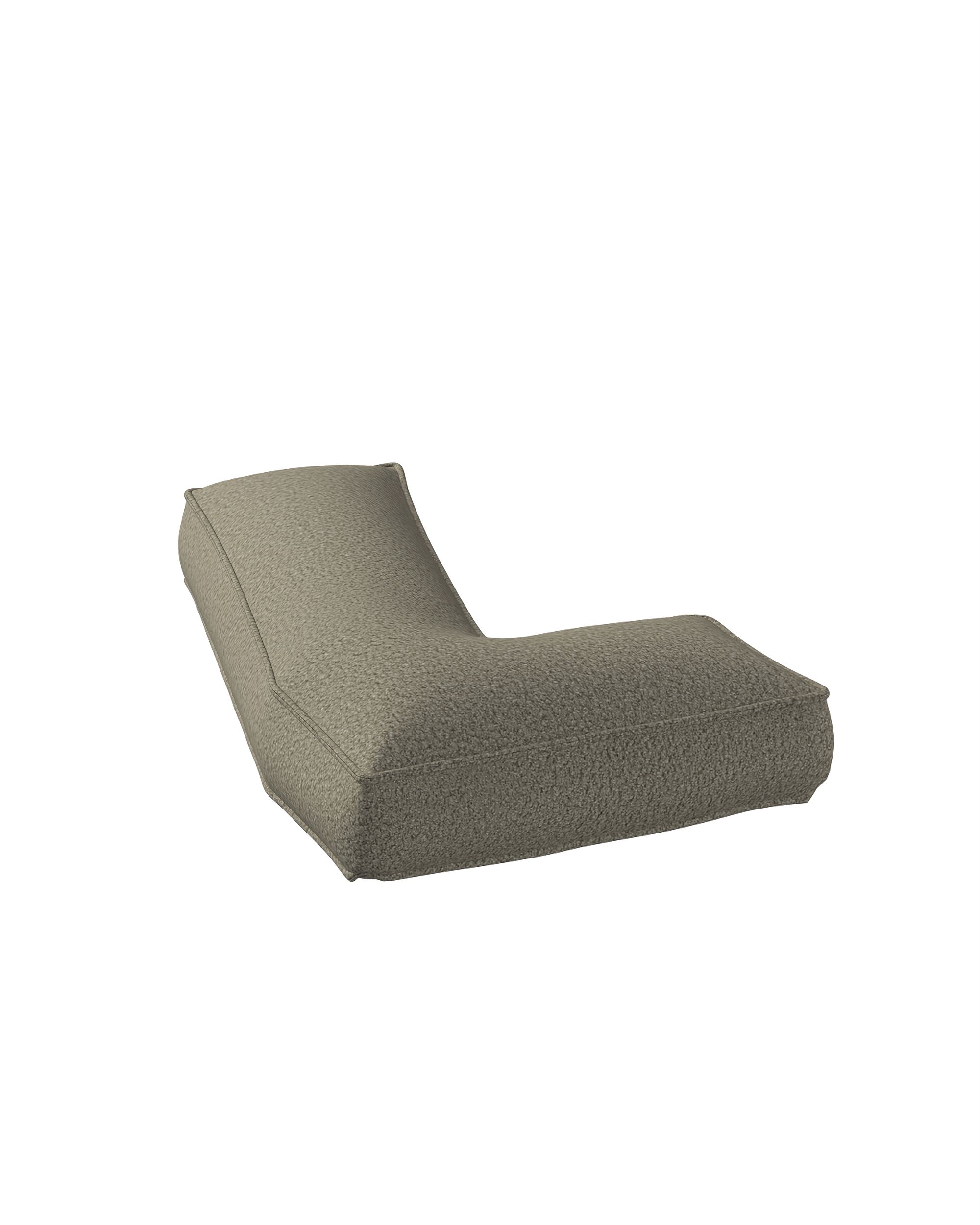 Polštářek Číslo 7 barva béžová látka pletený vzor (hover)