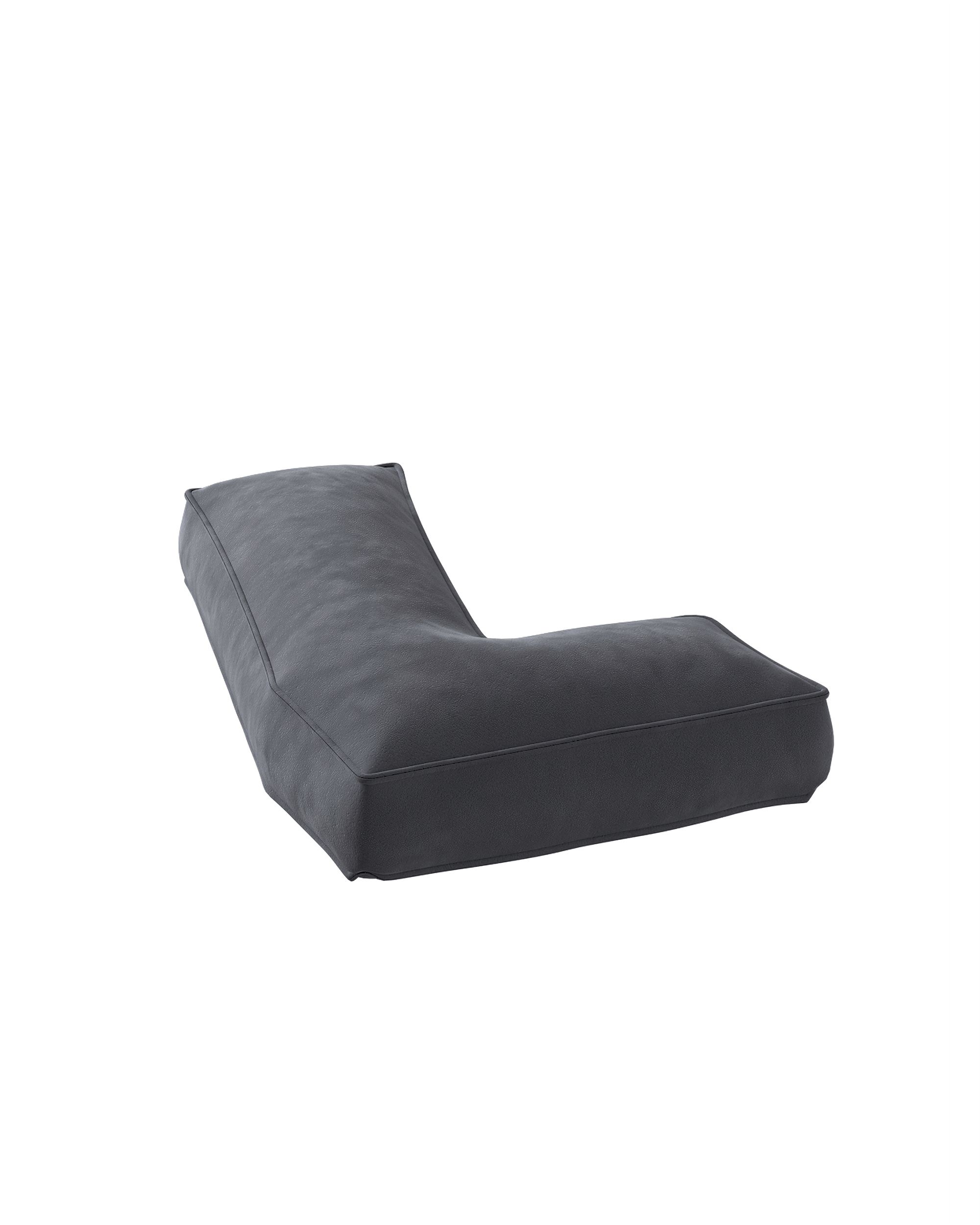 Polštářek Číslo 7 barva šedá látka lesklé, sametová (hover)