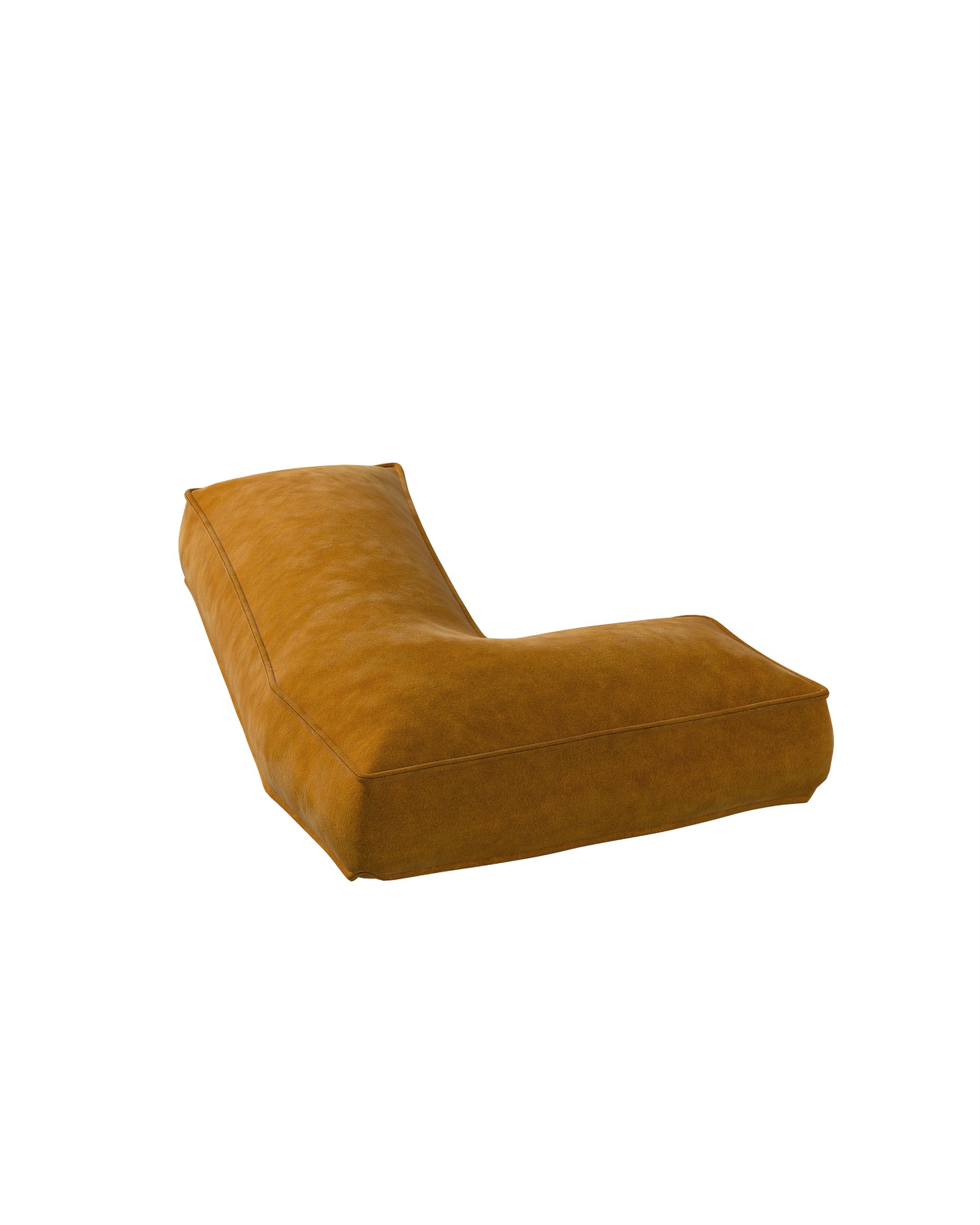 Polštářek Číslo 7 barva žlutá látka lesklé, sametová (hover)