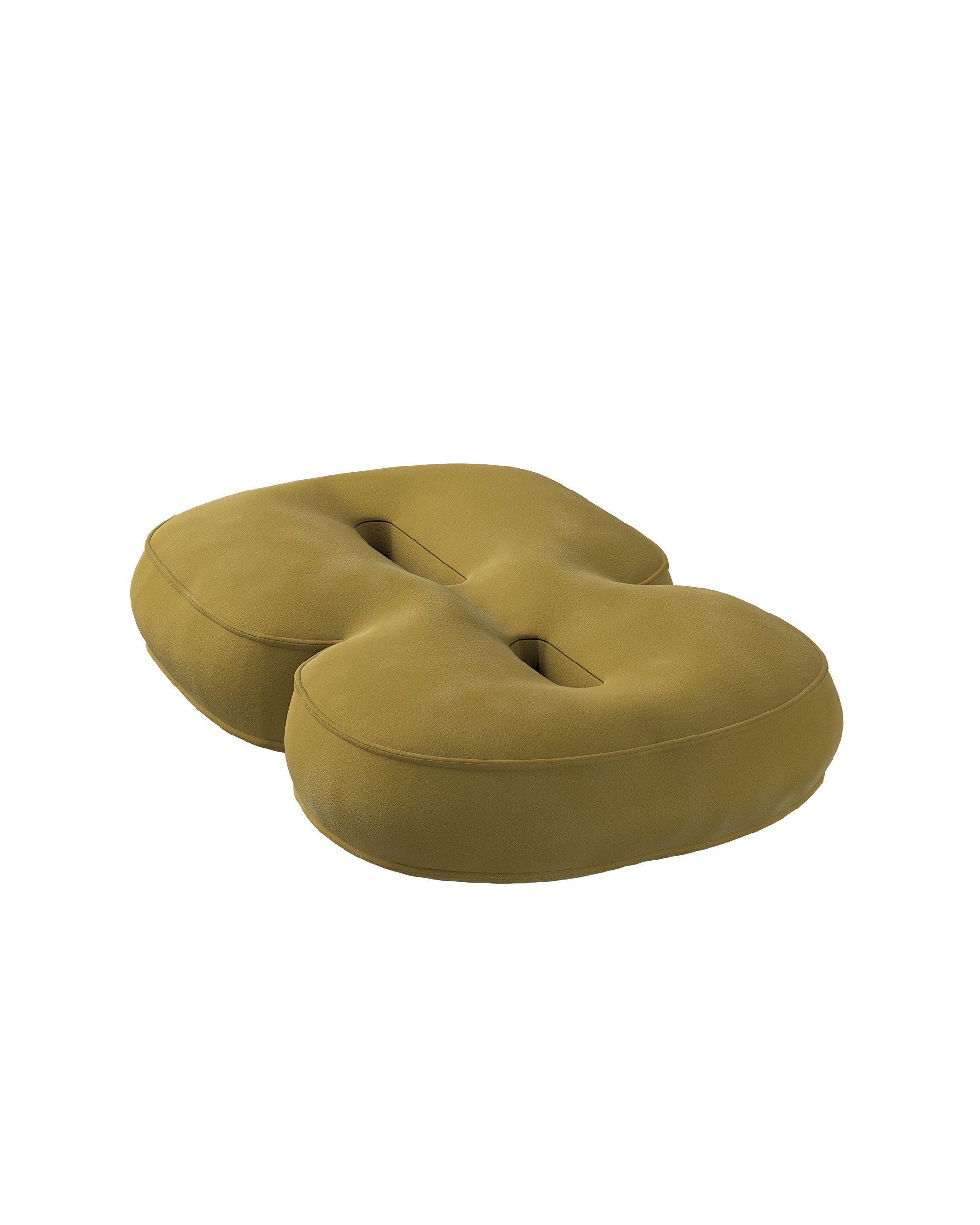 Polštářek Číslo 8 barva zelená látka lesklé, sametová (hover)