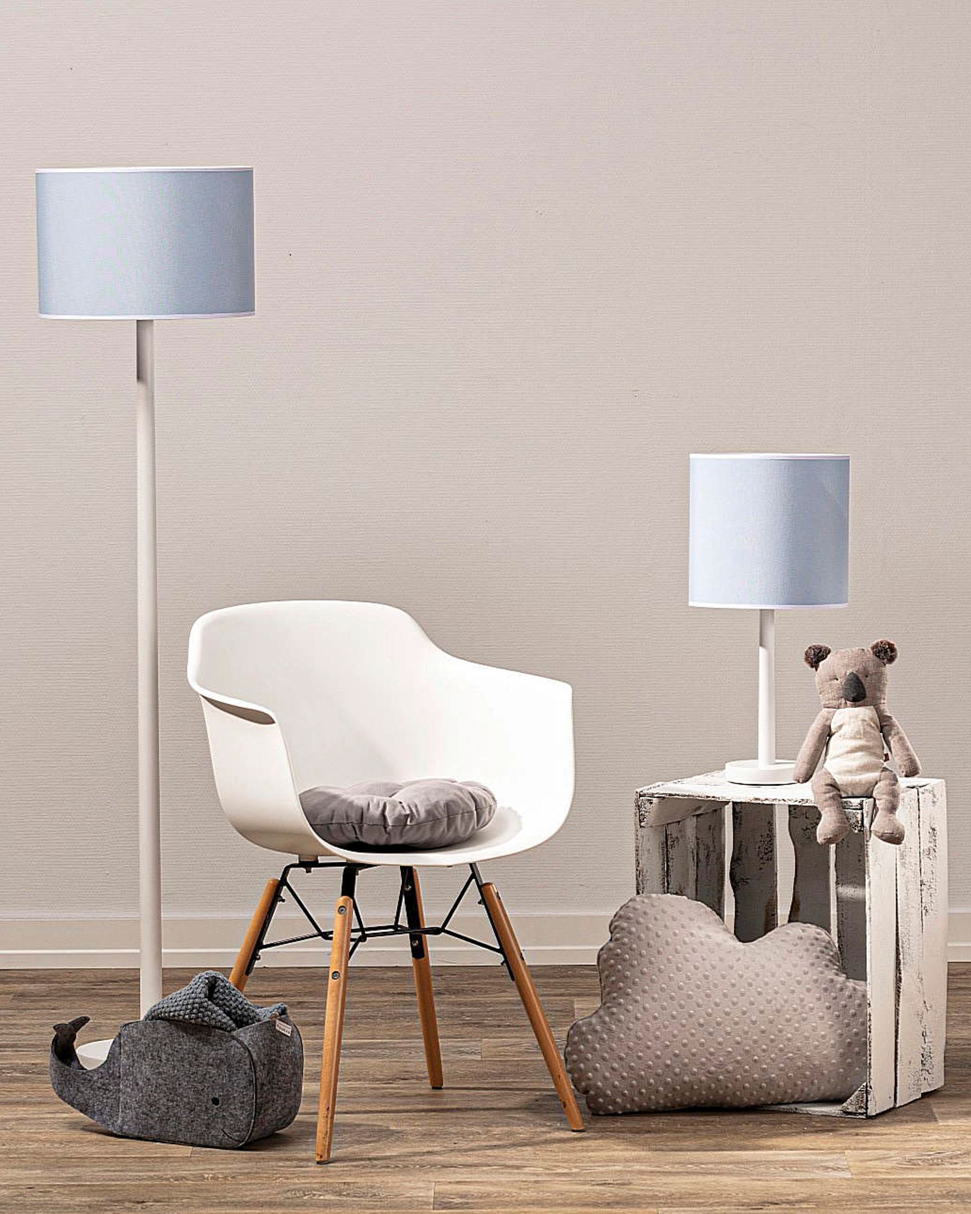 Stojací lampa Blue Happiness (hover)